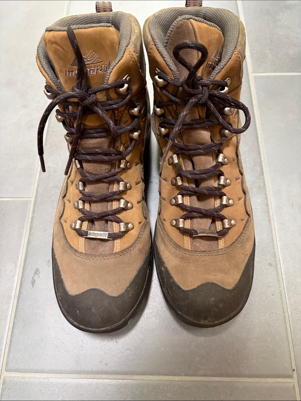 Montrail Gray/brown Hiking Boots - Supportive Trail Footwear